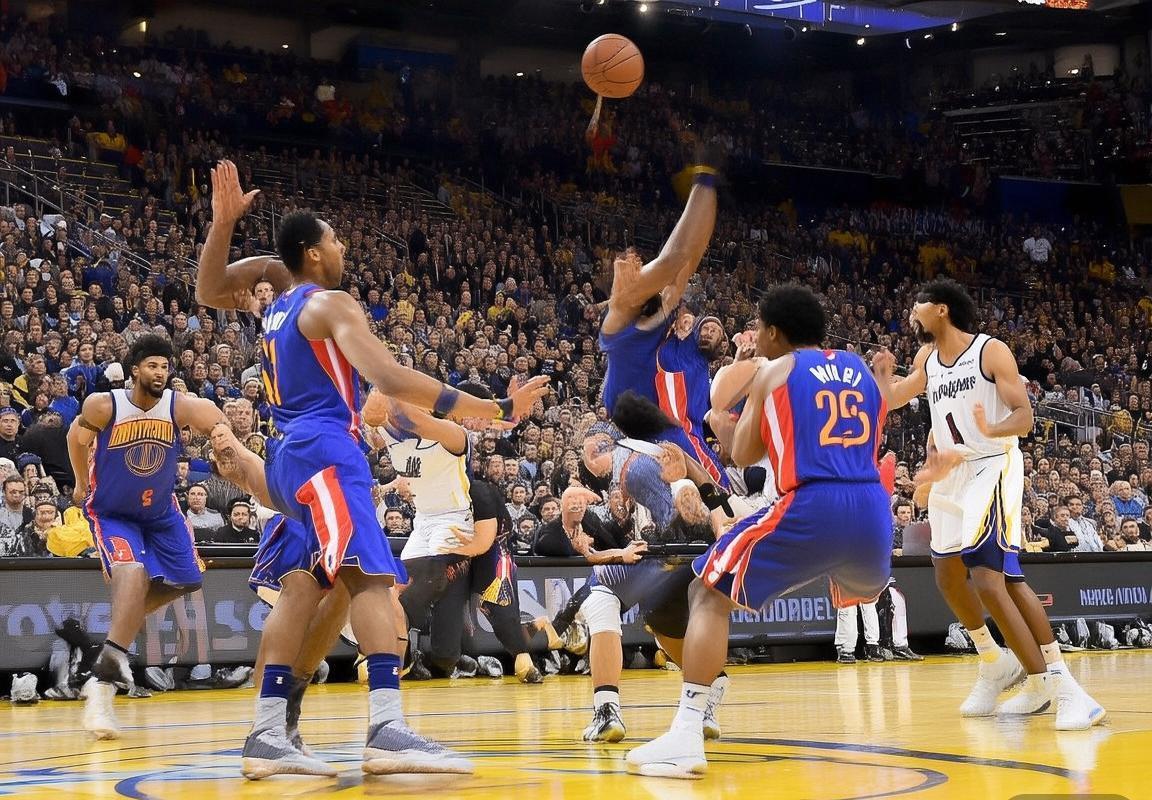 2019金州勇士对底特律活塞：火花对决，季后赛激情碰撞(图1)